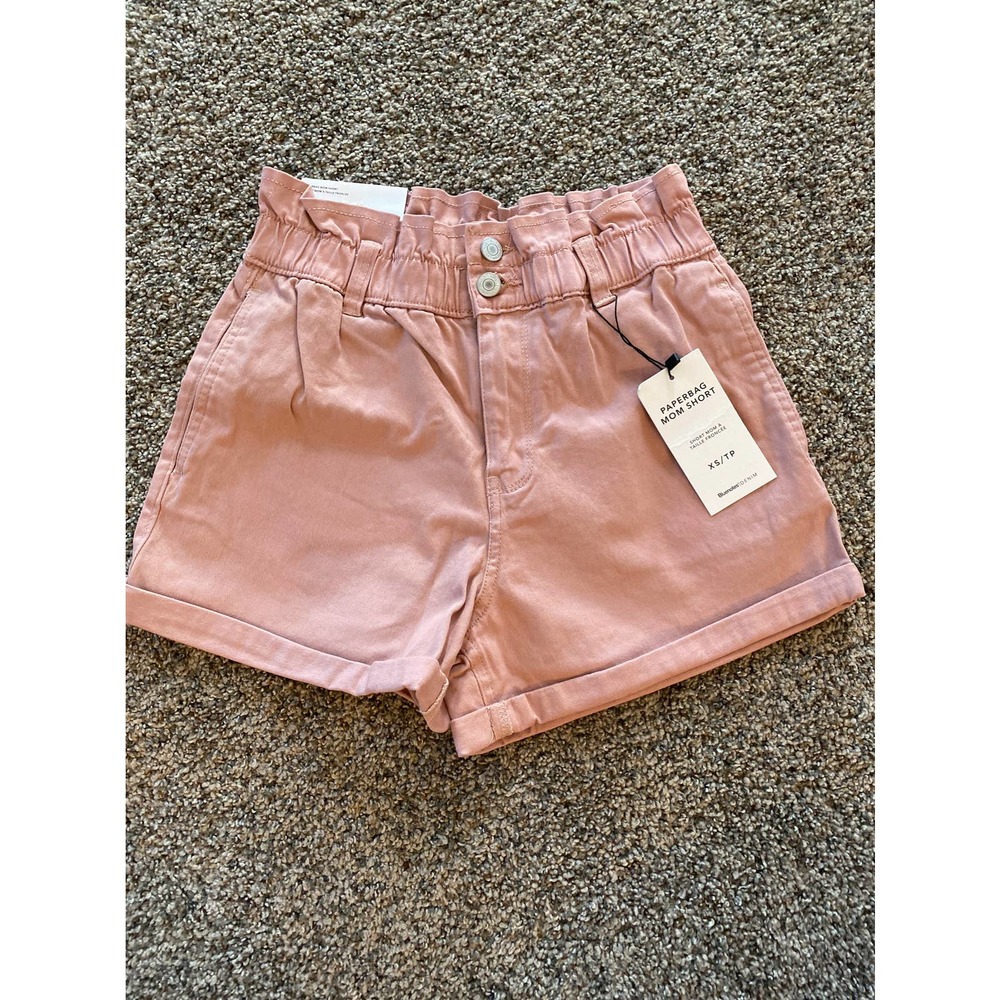 Bluenotes Paperbag Mom Shorts - XS